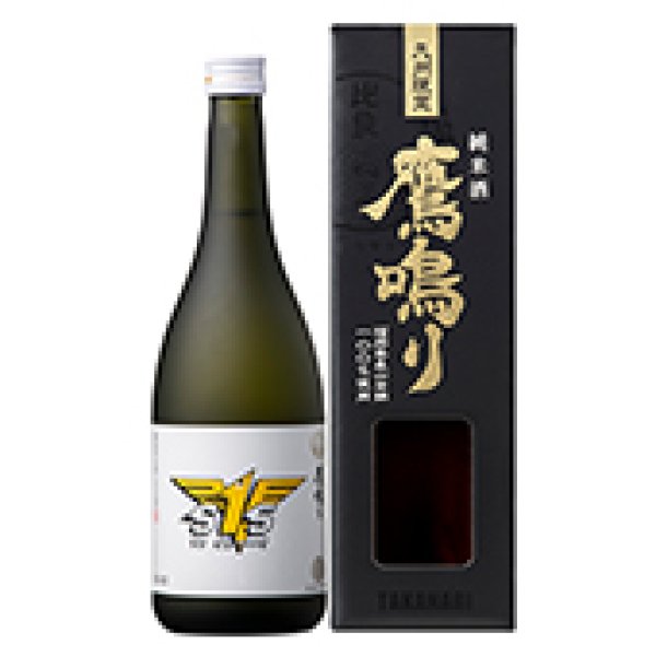 画像1: 比良松　純米酒　鷹鳴り　720ml　【化粧箱入】 (1)