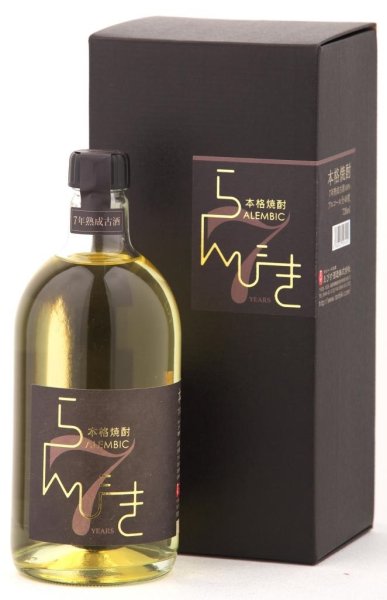 画像1: 【麦焼酎】 ゑびす酒造 らんびき7年貯蔵 40度 720ml 【化粧箱入】  (1)