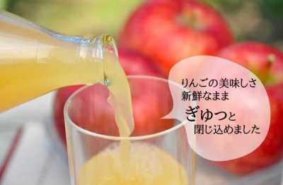 画像3: 小池手造り農産加工所 りんごジュース 完熟100%果汁 1000ml