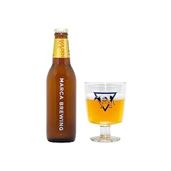 画像1: 【クラフトビール】MARCA　GOLDEN ALE　330ml （冷蔵） (1)