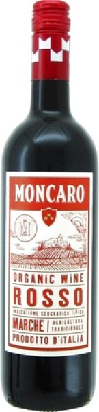 画像1: 【赤・ミディアムボディ】モンカロ　マルケ　ロッソ　オーガニック　MONCARO　MARCHE ROSSO ORGANIC　750ml/イタリア (1)