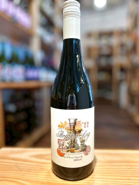 画像1: 【赤・フルボディ】ファン・ロッゲレンベルグ　ブレイク・ア・レッグ・メルロー  Break a leg Merlot　750ml/ 南アフリカ (1)