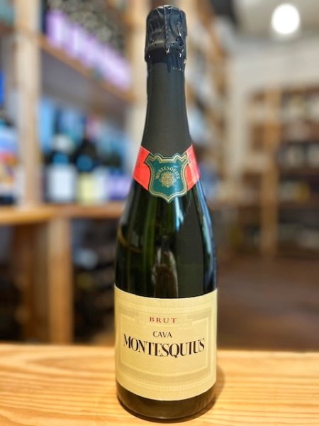 画像1: 【白・スパークリング】カヴァ　モンテスキウス　ブリュット Cava Montesquius Brut　750ml/ スペイン (1)