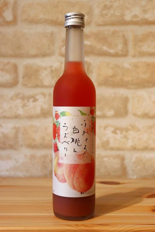 【リキュール】 ふわとろ白桃＆ラズベリー　7度　500ml