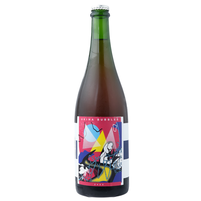 【微発泡ワイン】SHINDO WINES シンドーワインズ 　UKIHA BUBBLES　2022　750ml