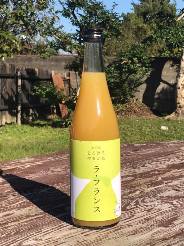 出羽桜　とろけるやまがた　ラ・フランス　720ml